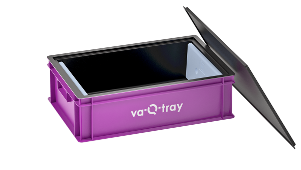 va-Q-tray mit Akku-Set, +2°C bis +8°C